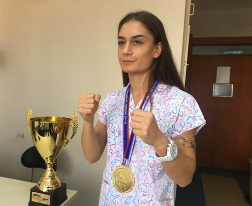 hemşire duygu turan kick boks dünya şampiyonu