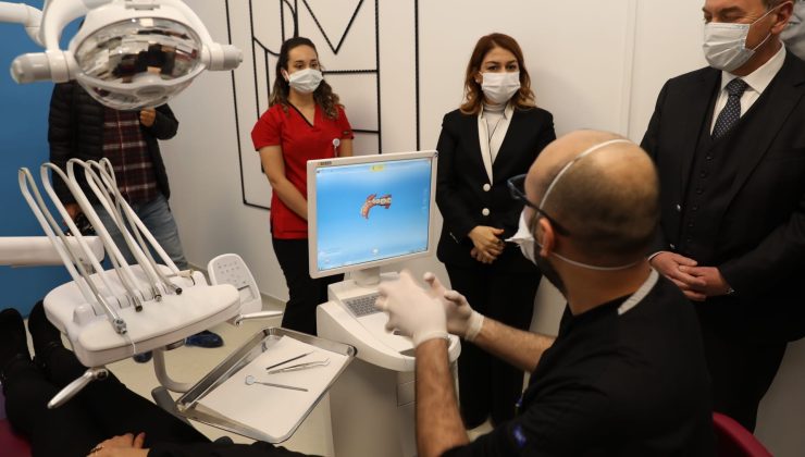 "ksbü dijital ve estetik diş kliniği ünitesi" açıldı