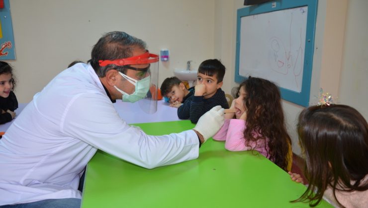diyarbakır'da kreşlere diş sağlığı eğitimi