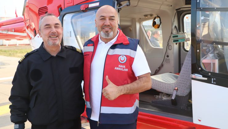 göklerdeki kahramanlar; ambulans helikopter