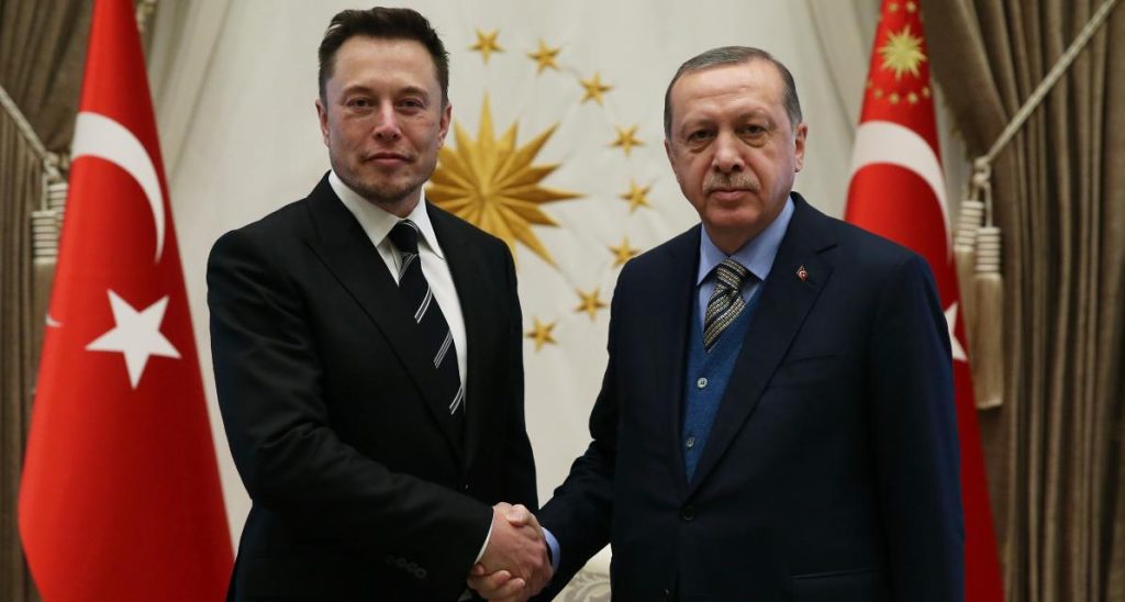 cumhurbaskani erdogan elon musk ile video konferans gorusmesi yapti