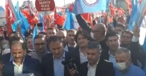 Sağlık-Sen Bin Kişi İle Antalya’da Eylemde!