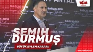 SEMİH DURMUŞ’TAN BÜYÜK EYLEM KARARI! Bütün Programlar İptal Edildi!