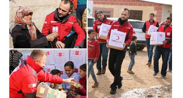 Türk Kızılay, İdlib’de binlerce