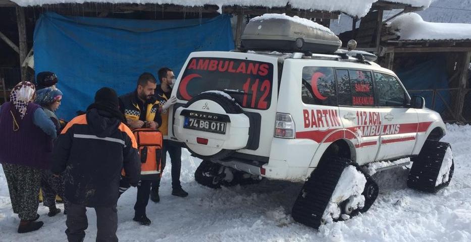 112 Sağlık ambulanslarının ulaşım