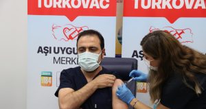 Yaygın kullanımına başlanan TURKOVAC aşısı, Ankara Şehir Hastanesinin Genel Hastane