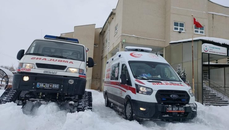 112 ekipleri paletli ambulanslarla hastaların i̇mdadına yetişti