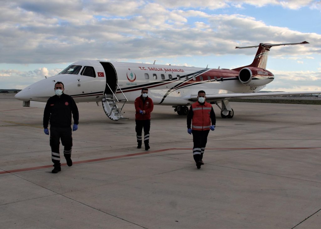 Ambulans Uçaklar Vakaya Nasıl Gidiyor?