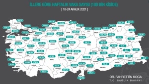 Bakan Koca Haftalık Covid-19 Verilerini Açıkladı