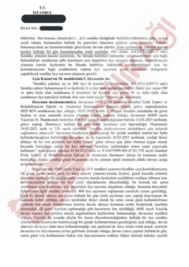 Hep-Sen'den Hukuk Zaferi