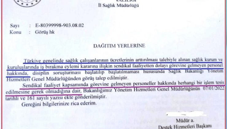 i̇ş bırakma eylemine katılan doktora soruşturma açılabilir mi? av. ümit erdem açıkladı