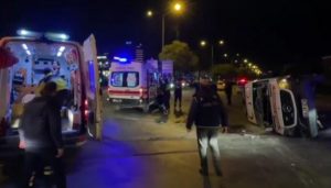 Mersin’de Ambulansla Otomobilin Çarpıştığı Kazada 3 Kişi Yaralandı