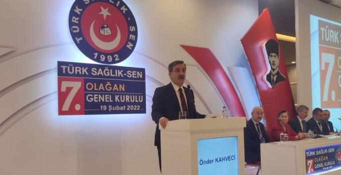 türk sağlık-sen 7. olağan genel kurul toplantısı yapıldı