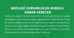 Bakan Koca: “Mesleki Sorumluluk Kurulu Karar Verecek”