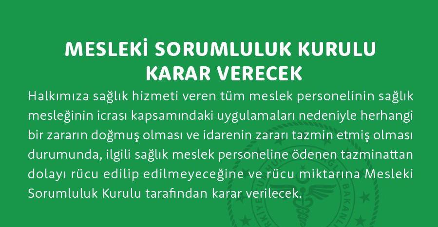 bakan koca 8220mesleki sorumluluk kurulu karar verecek8221