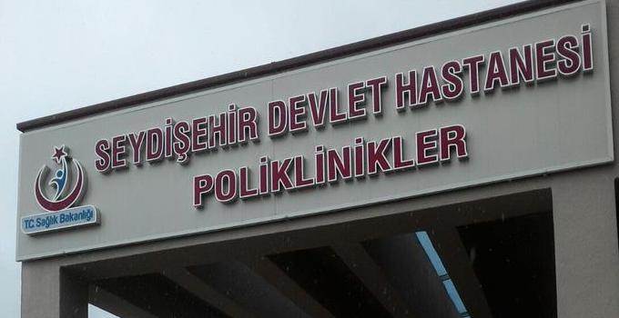 Seydişehir Devlet Hastanesinde iki