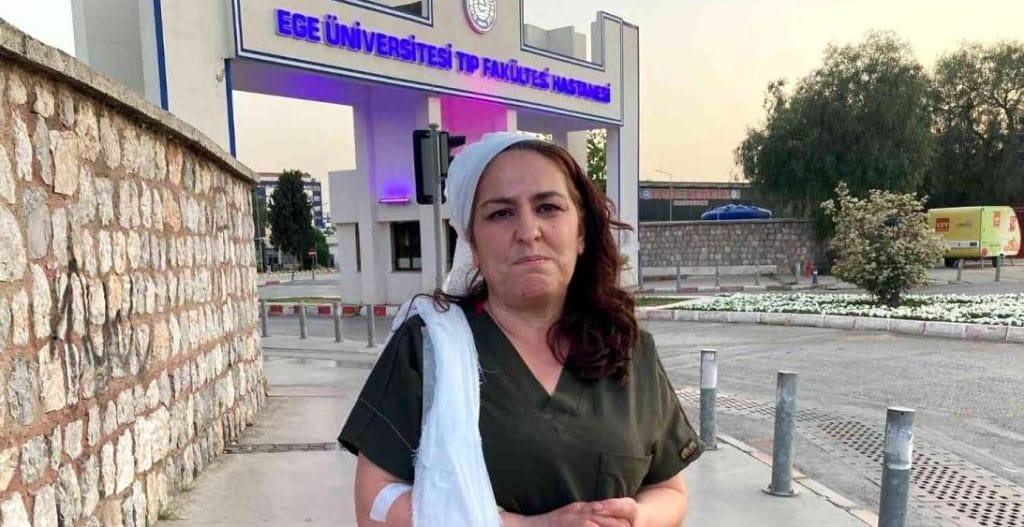 izmir8217de hastane icerisinde doktordan doktor esine siddet