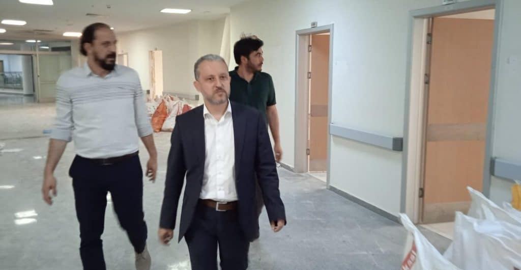10 yeni poliklinik servis odasi yapiliyor