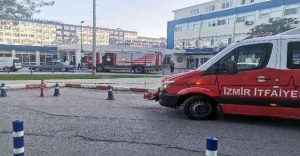 İzmir Bornova’da bulunan Ege Üniversitesi Tıp Fakültesi Hastanesi’nde yangın çıktı.