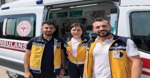 Erenler 4 No’lu Acil Sağlık Hizmetleri İstasyonunda görev yapan acil