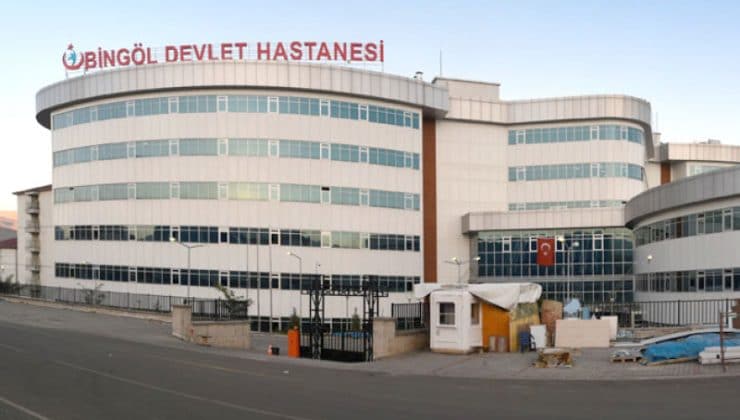 solhan devlet hastanesinde yangın ve deprem tatbikatı yapıldı