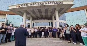 Hayatını Kaybeden Doktor Gözyaşlarıyla Uğurladı