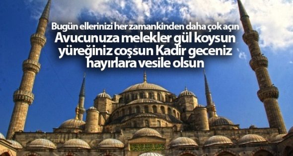 Kadir Gecesi, Kuran-ı Kerim’e göre göre bin aydan daha hayırlı bir gecedir. Bu nedenle Ramazan ayının son günlerinde gerçekleşen bu geceye büyük önem verilir. İslam alemi, Kadir Gecesi camilerde bir araya gelerek geceyi ibadet ve dua ile geçirir. Herkes çevresindeki insanları arayarak ve mesaj atarak birbirinin halini hatırını sorar. Kadir Gecesi, tıpkı bir kandil günü gibidir. Bu yazımızda, eşinize dostunuza gönderebileceğiniz Kadir Gecesi mesajlarını bulabilirsiniz.