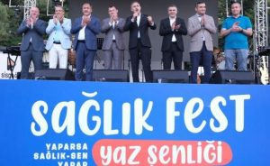 Sağlık-Sen Sağlık Çalışanlarına Özel Festival Düzenledi