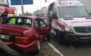 Samsun’da Ambulans Kazası: 2’si Sağlık Çalışanı 4 Kişi Yaralandı