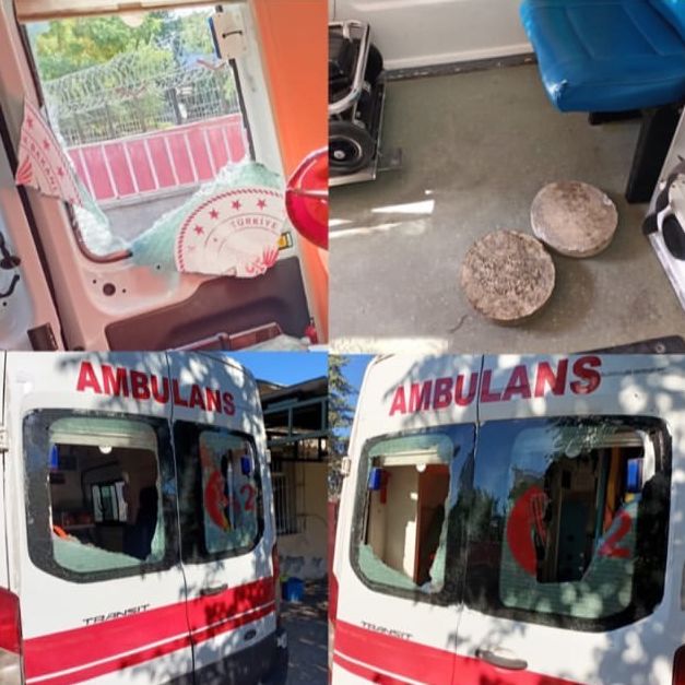 diyarbakır'da ambulansa saldıran şahıs, yeniden kabusu yaşattı