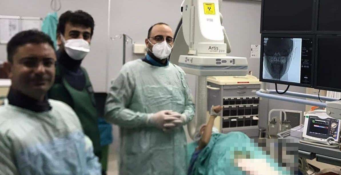 aydin devlet hastanesie28099nde beyin anjiyografisi yapildi