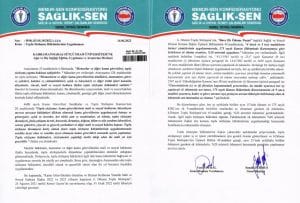 Sağlık-Sen’den Üniversiteye “Ek Ödemelere Yüzde 20 Zam Uygulansın” Talebi