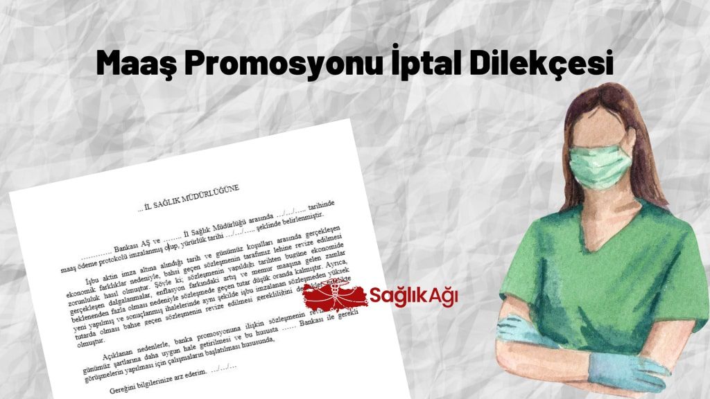 maas promosyonu iptal dilekcesi