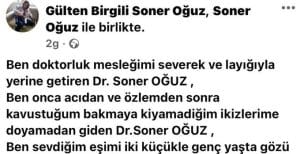 Koronavirüsten Hayatını Kaybeden Doktorun Eşinden Duygulandıran Mücadele