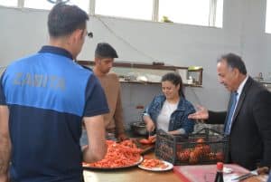 hakkari'deki lokantalarda gıda ve hijyen denetimi