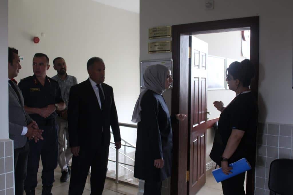 Malatya Kaymakamı Baytak İlçe Hastenesini Teftiş Etti