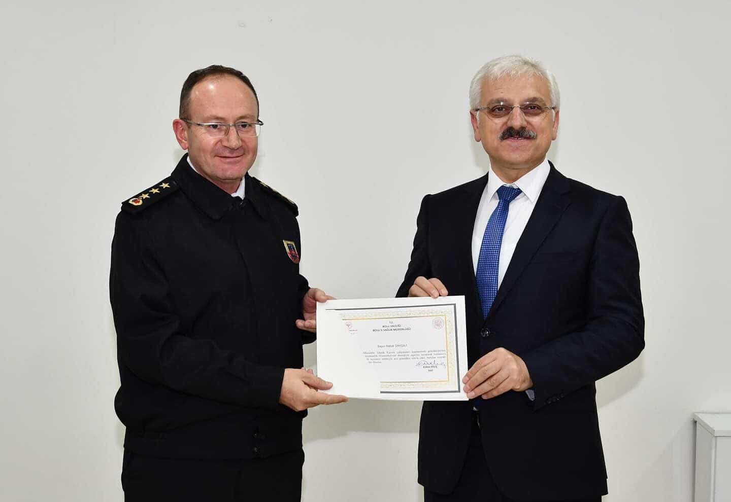 Bolu’da Sigarayı Bırakanlara Sertifika Takdim Edildi