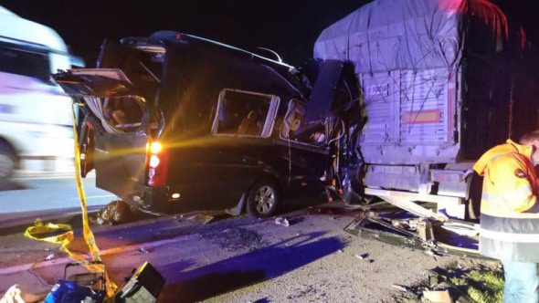 Amasya'daki Kazada Minibüs Şoförü 8'de 8 Kusurlu Bulundu
