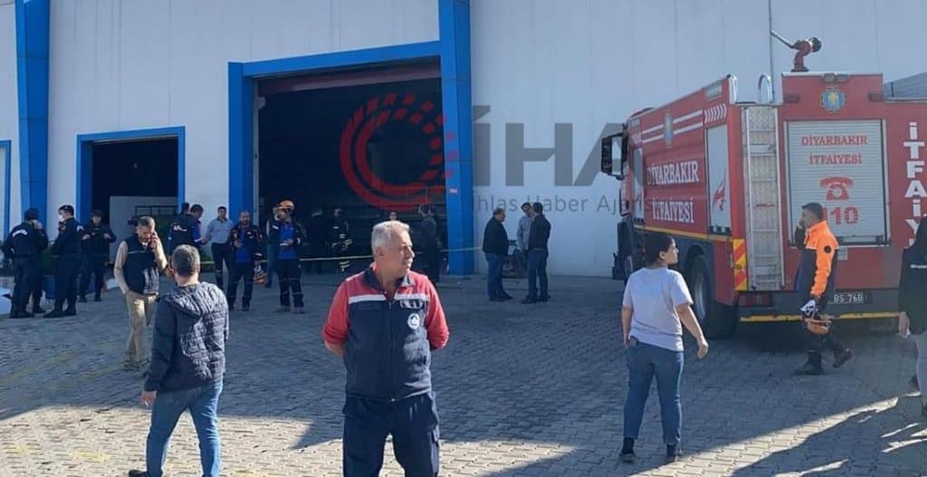 Diyarbakır OSB'de Fabrikada Patlamada Meydana Geldi; 1 Ölü, 3 Yaralı
