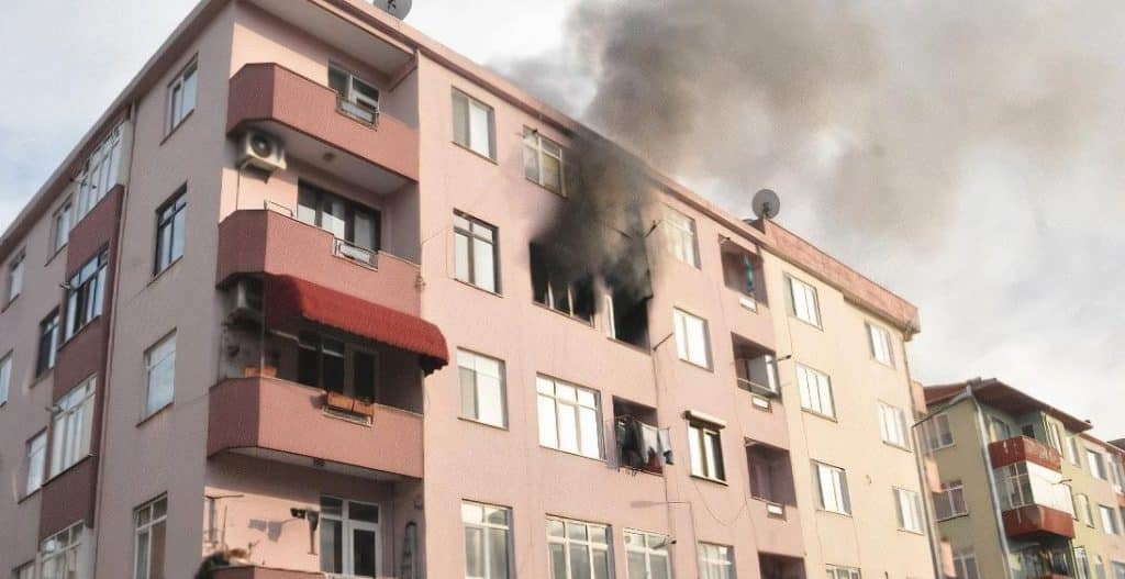 Kütahya'da Evde Meydana Gelen Patlamada 3 Yaralı