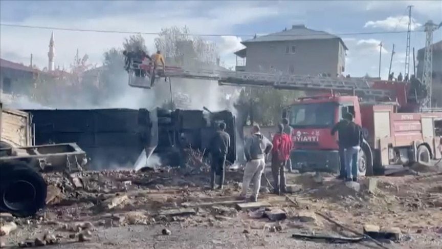 Kaza Ağrı’nın Tutak ilçesinde