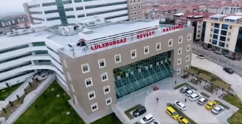 Lüleburgaz Devlet Hastanesi'nde Yangın Tatbikatı