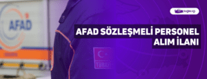 AFAD Sözleşmeli Personel Alımı İlanı