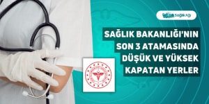 Sağlık Bakanlığı’nın Son 3 Atamasında Düşük ve Yüksek Kapatan Yerler