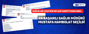 En Başarılı Sağlık Müdürü Mustafa Hambolat Seçildi