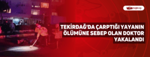 Tekirdağ’da Çarptığı Yayanın Ölümüne Sebep Olan Doktor Yakalandı