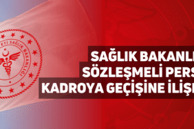 sağlık bakanlığından sözleşmeli personelin kadroya geçişine i̇lişkin yazı