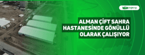 Alman Çift Sahra Hastanesinde Gönüllü Olarak Çalışıyor