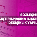 sözleşmeli personel çalıştırılmasına i̇lişkin esaslarda değişiklik yapılmasına dair esaslar