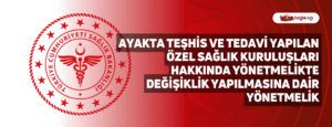 Ayakta Teşhis ve Tedavi Yapılan Özel Sağlık Kuruluşları Hakkında Yönetmelikte Değişiklik Yapılmasına Dair Yönetmelik